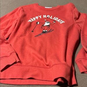 Old Navy Red Holiday Sweatshirt